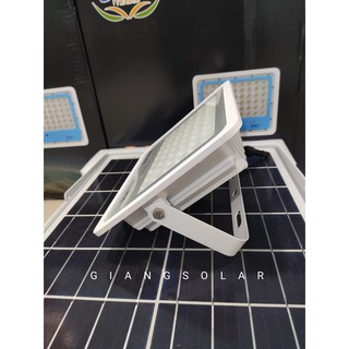 Đèn Năng lượng Mặt trời 100W lắp trong nhà ngoài trời - Đèn Pha - vỏ nhôm chống nước - siêu sáng - Vinda solar Light