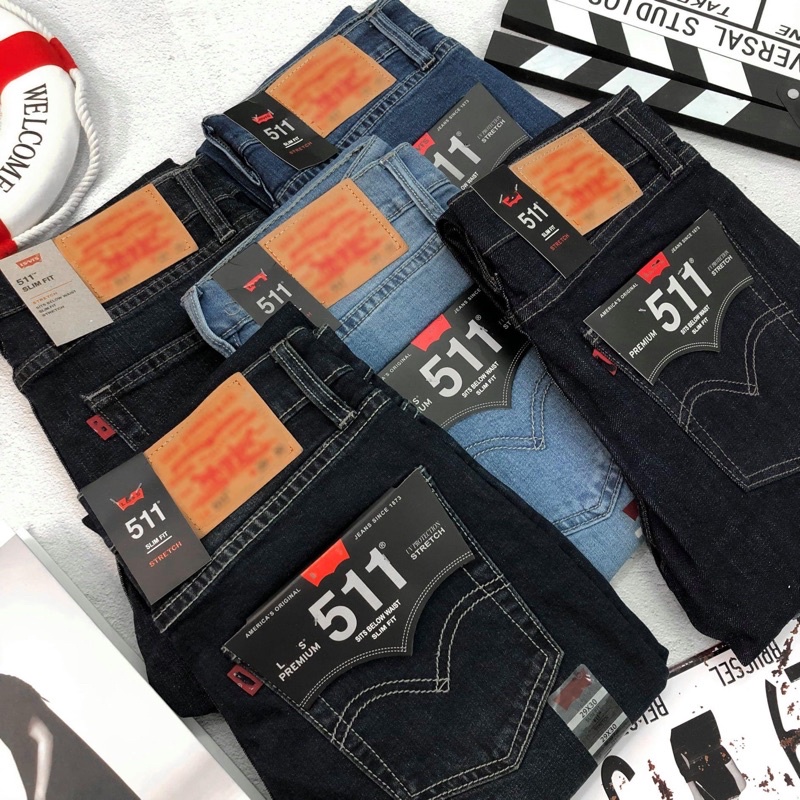 [RẺ VÔ ĐỊCH] - Quần jean nam VNXK LEVIS | Quần bò nam cao cấp nhiều màu | BigBuy360 - bigbuy360.vn
