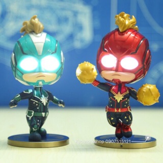 [Có đèn] Mô hình Cosbaby Captain Marvel vui nhộn
