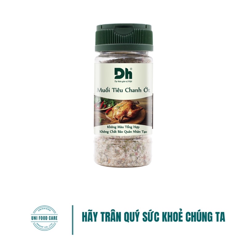 Hũ Muối Tiêu Chanh Ớt Tây Ninh - Thương hiệu DH Foods