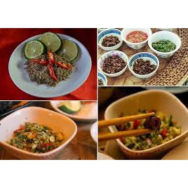 Chẳm chéo khô, muối chấm Sapa Tây Bắc thơm ngon, chấm hoa quả, thịt nướng, thịt luộc