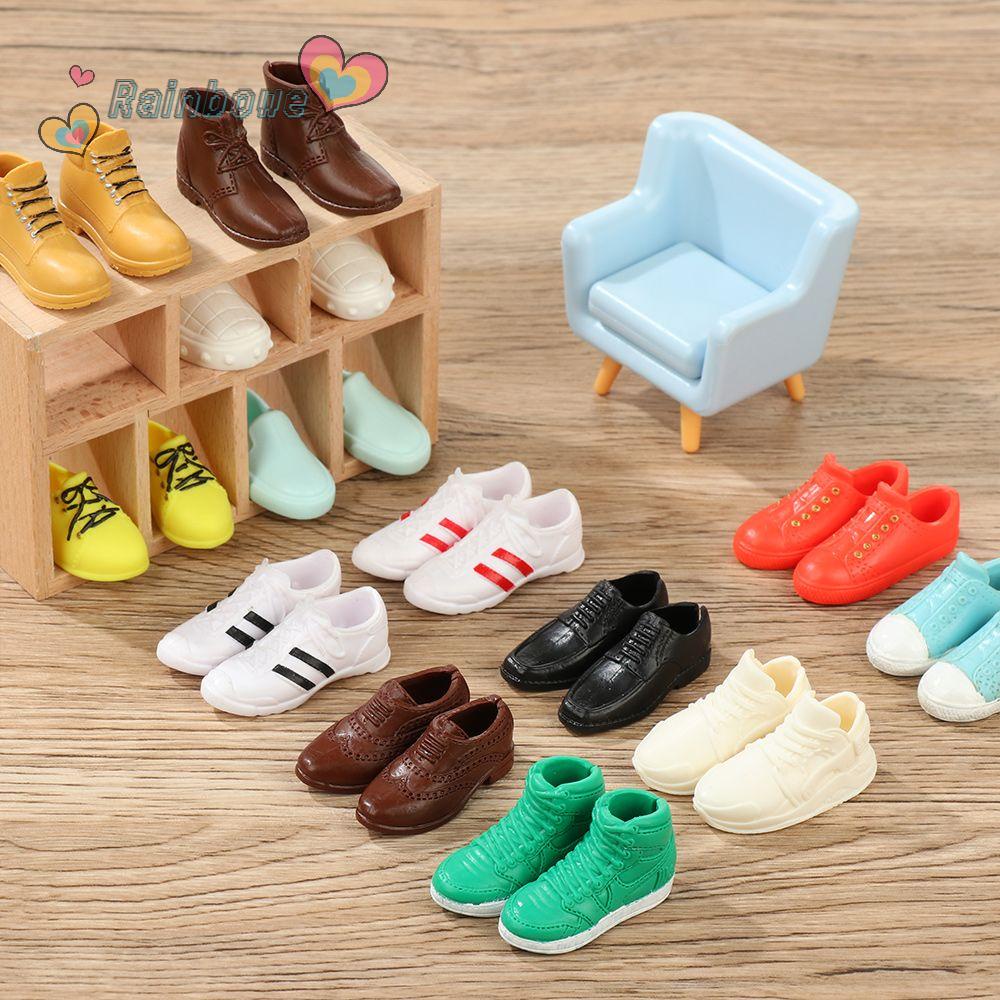 Giày Bốt Màu Cầu Vồng Thời Trang Cho Búp Bê Nam 1 / 6