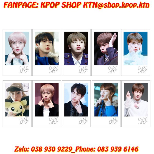 LOMO CARD JIN BTS_LMXK46