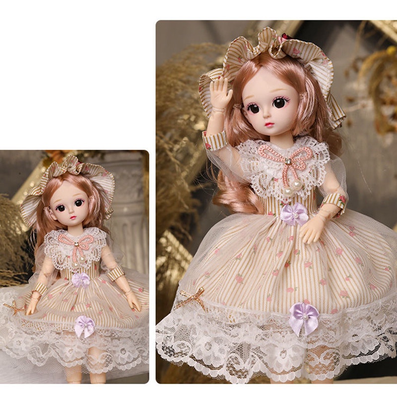 Búp Bê Công Chúa Barbie 30Cm Dành Cho Bé Gái