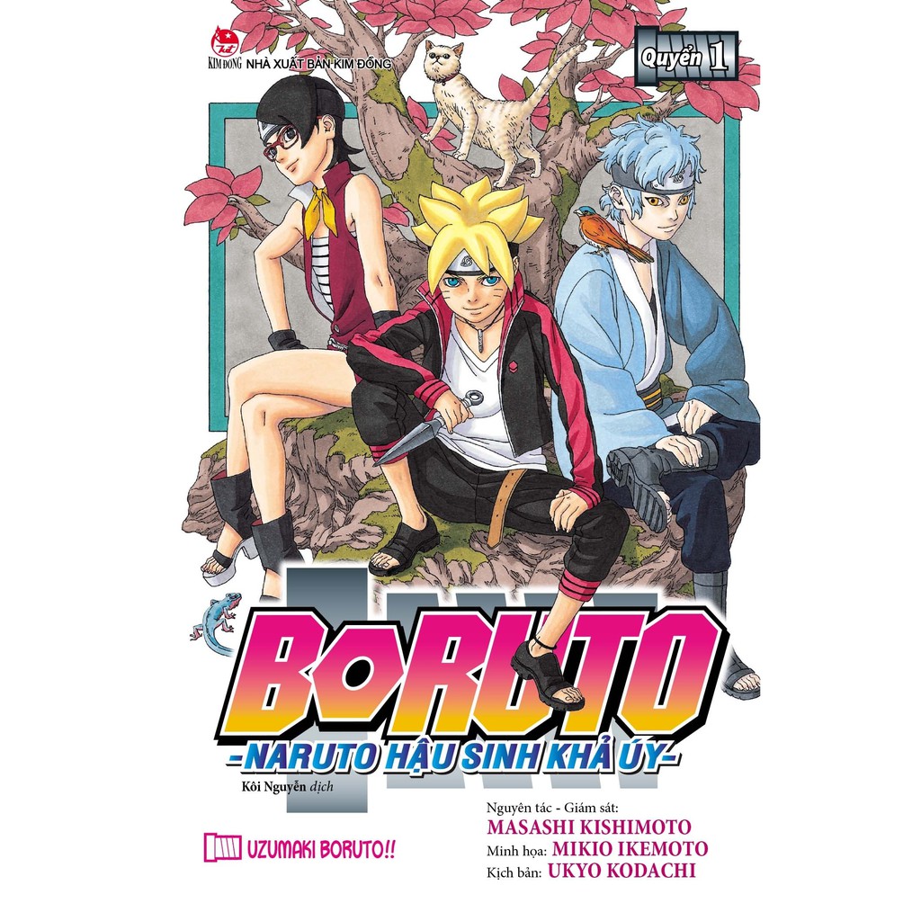 Sách - Boruto - Naruto Hậu Sinh Khả Úy (Tập 1)