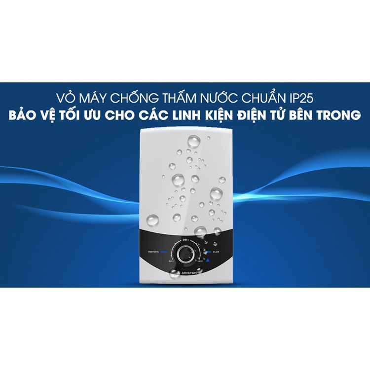 Máy Nước Nóng Ariston SMC45PE SBS VN (4500W) Tặng dây cấp nước