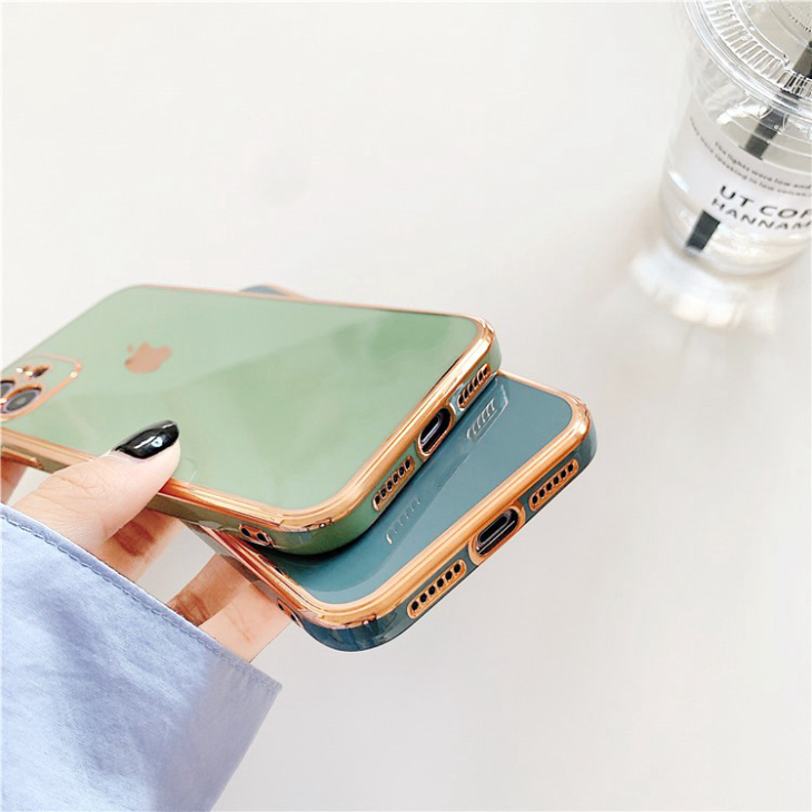 [UHA Case] Ốp lưng iphone Logo Táo Mạ Vàng 5/5s/6/6plus/6s/6splus/7/7plus/8/8plus/x/xr/xs/11/12/pro/max/plus/promax