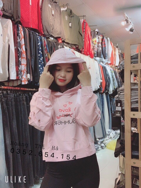 [Mã WAMST111 giảm 15k đơn 99k] Áo cotton da cá có mũ dáng croptop | BigBuy360 - bigbuy360.vn