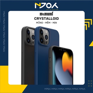 Ốp Lưng Memumi Crystalloid Siêu Mỏng Mền Mịn Nhẹ Chống Bám Vân Tay Không Nóng Máy Cho Ip 13 Pro Max 12 Pro Max
