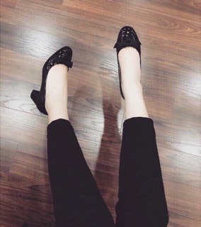 JIMMY CHOO NƠ LỤA NHÍ
