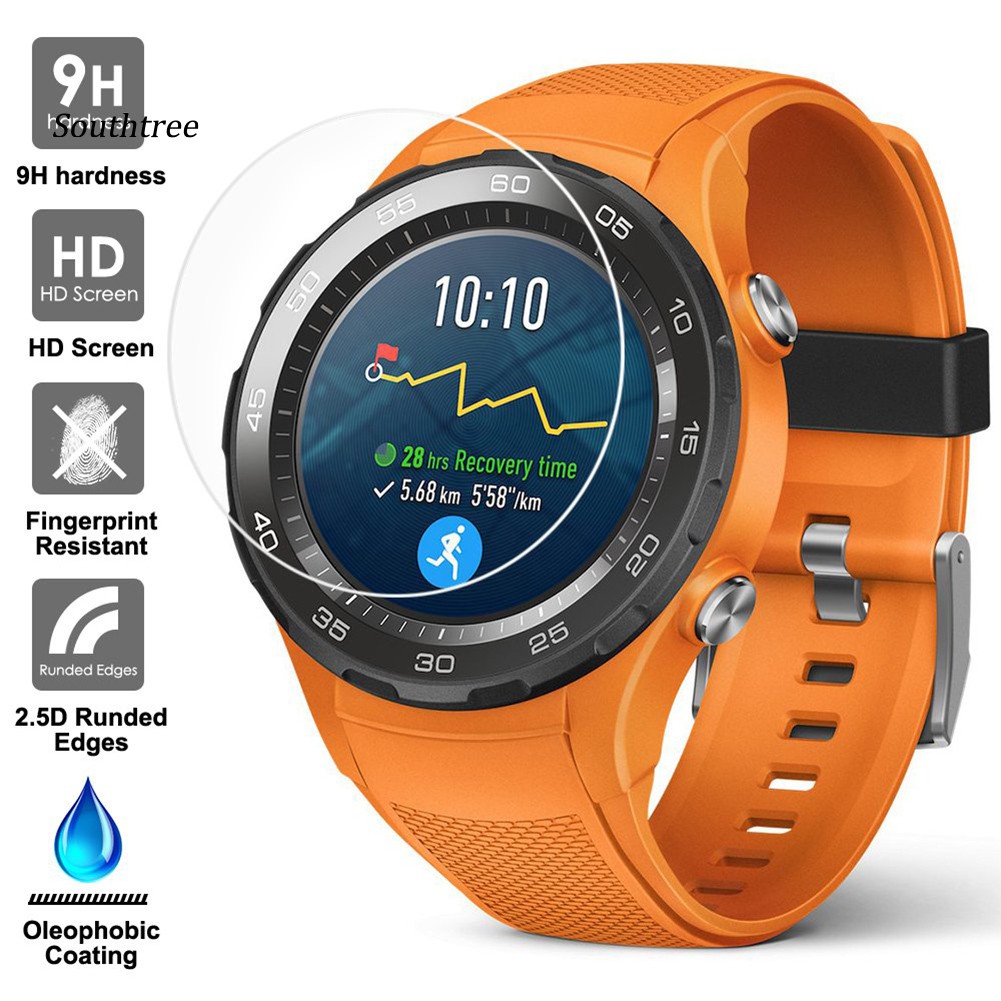 Set 3 Kính Cường Lực Bảo Vệ Màn Hình Đồng Hồ Huawei Watch 2 Pro 46mm Gt 2