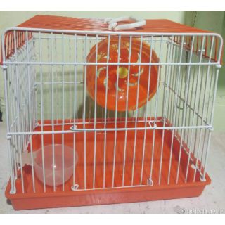 Lồng mini.Lồng tách đẻ cho hamtervà tặng thức ăn caocấp nhỏ