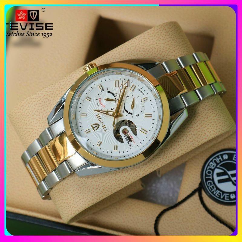 Đồng hồ cơ nam Tevise cơ lộ máy giá sinh viên, máy chạy cơ tự động cực chất, đẳng cấp [ Đồng Hồ Cơ ] | BigBuy360 - bigbuy360.vn