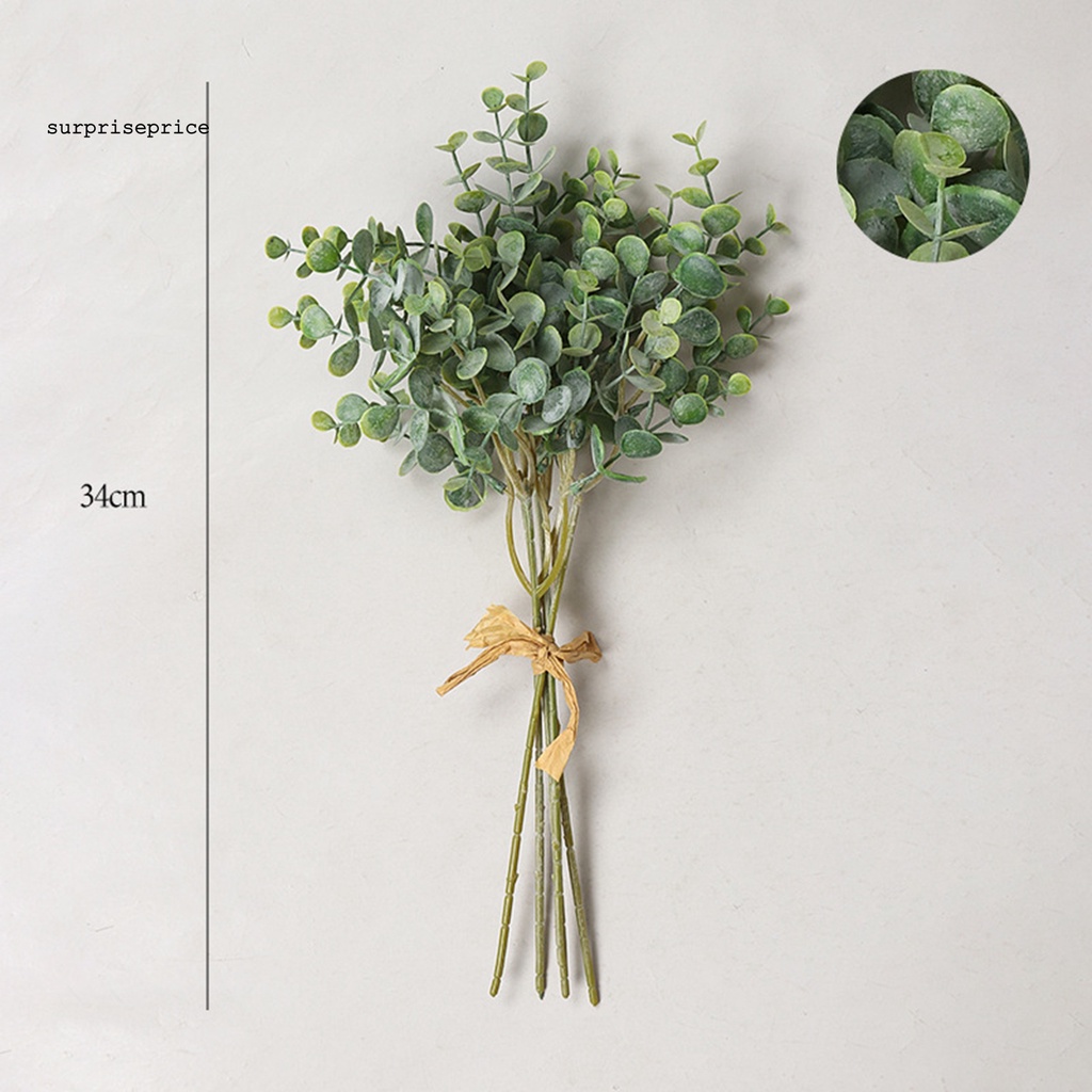 Bó 5 cành cây bạch đàn nhân tạo dành cho trang trí tiệc cưới