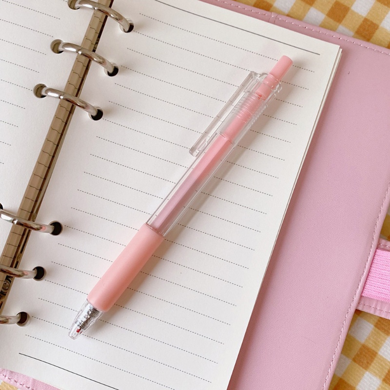 Bút Mực Gel Đen Ngòi 0Mm 5mm Cho Học Sinh