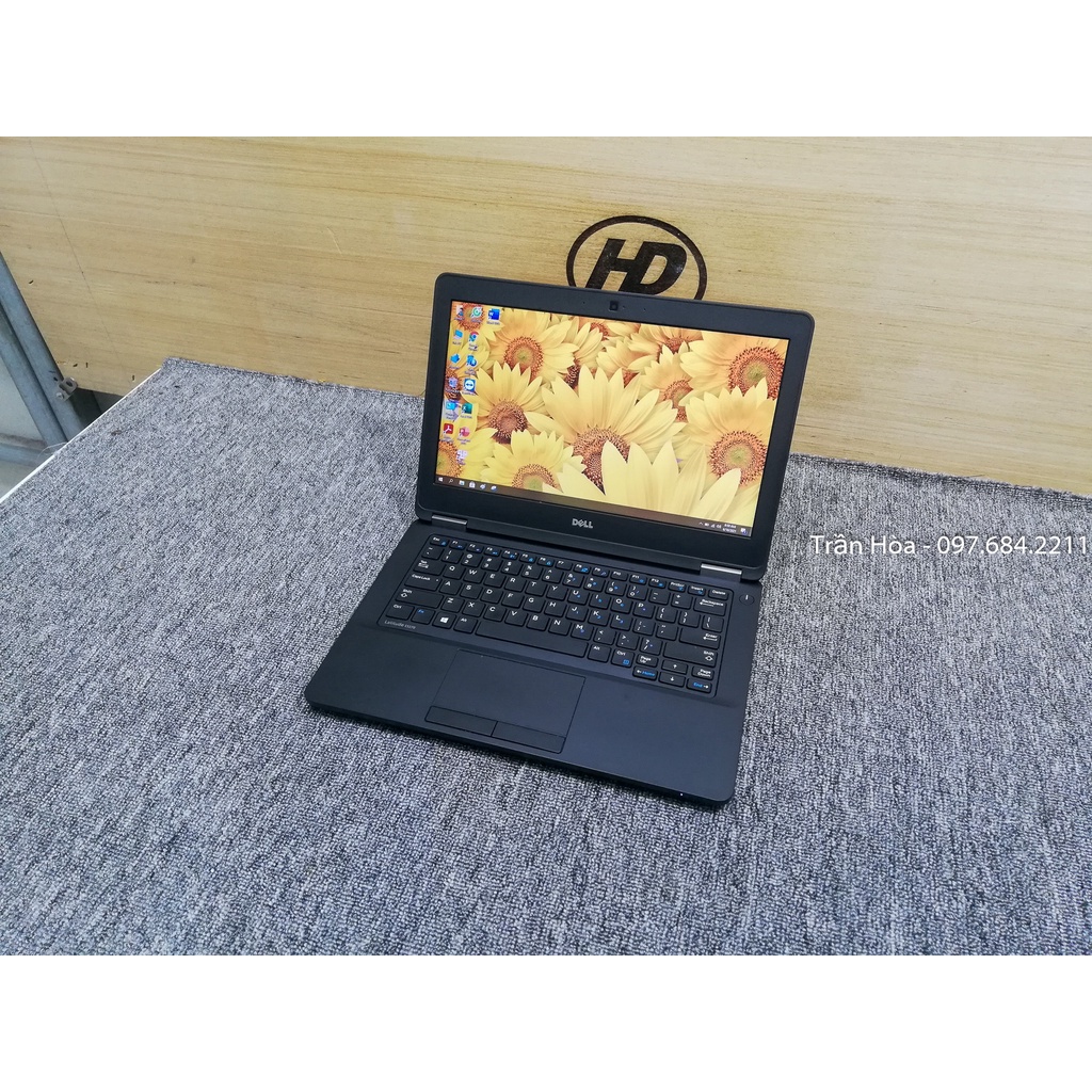 [Laptop 12.5inch nhỏ gọn nhẹ] - Dell Latitude E5270 - Core i5 6300u, Ram 8GB, ổ SSD 256GB, vỏ nhôm. | BigBuy360 - bigbuy360.vn
