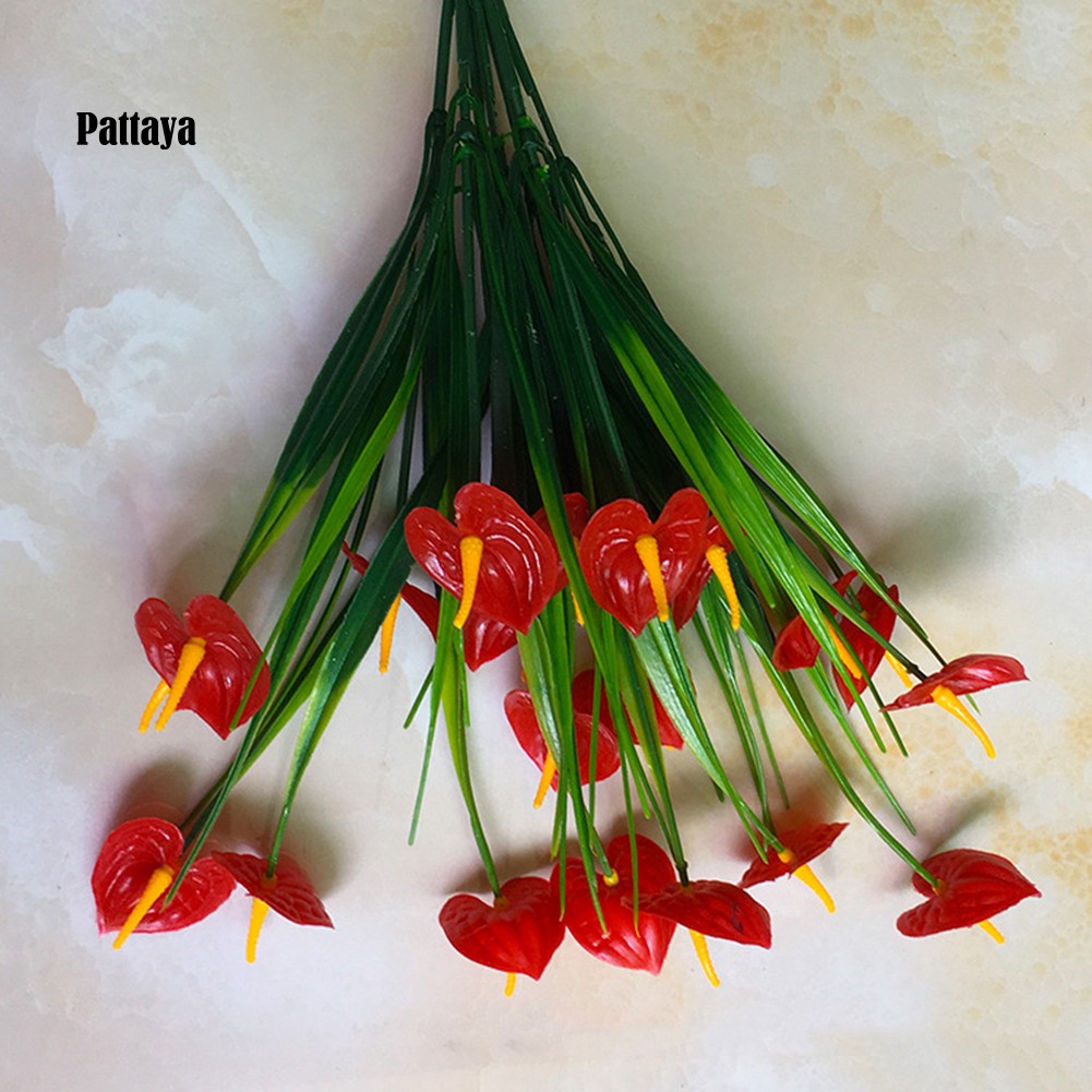 1 Bó Hoa Thạch Anh Tím Nhân Tạo Dùng Cho Trang Trí