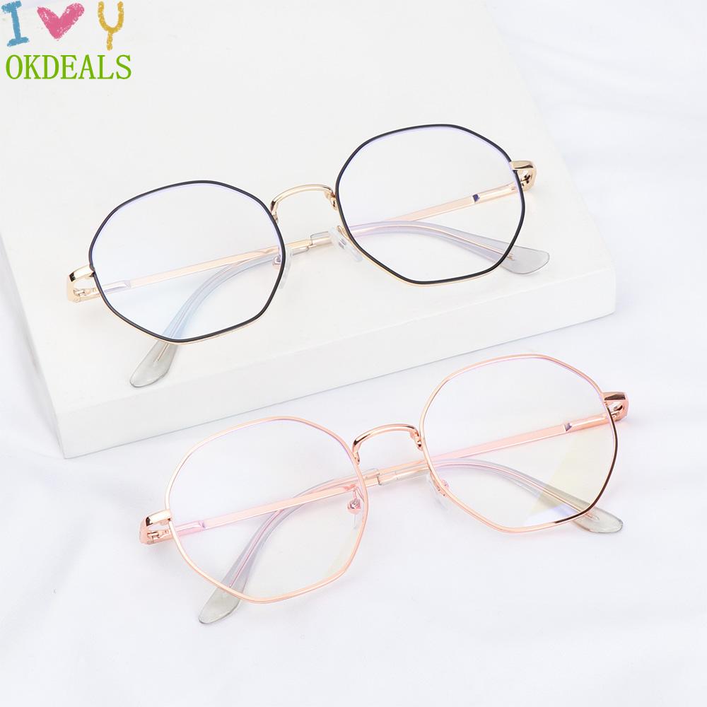 Mắt kính chống ánh sáng xanh phong cách thời trang retro