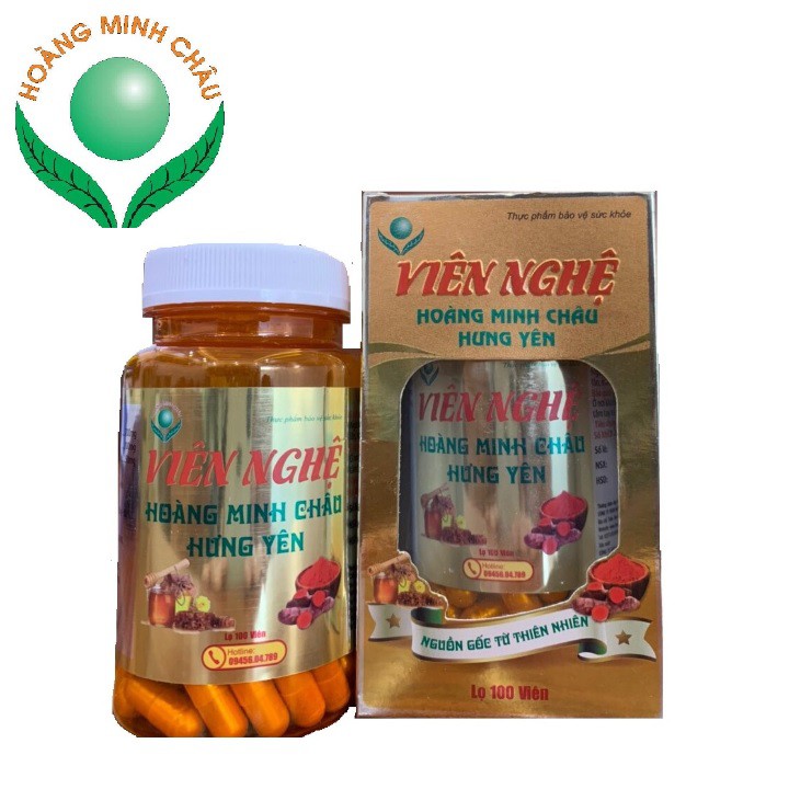 Viên nghệ Hoàng Minh Châu Hưng Yên - lọ 100 viên