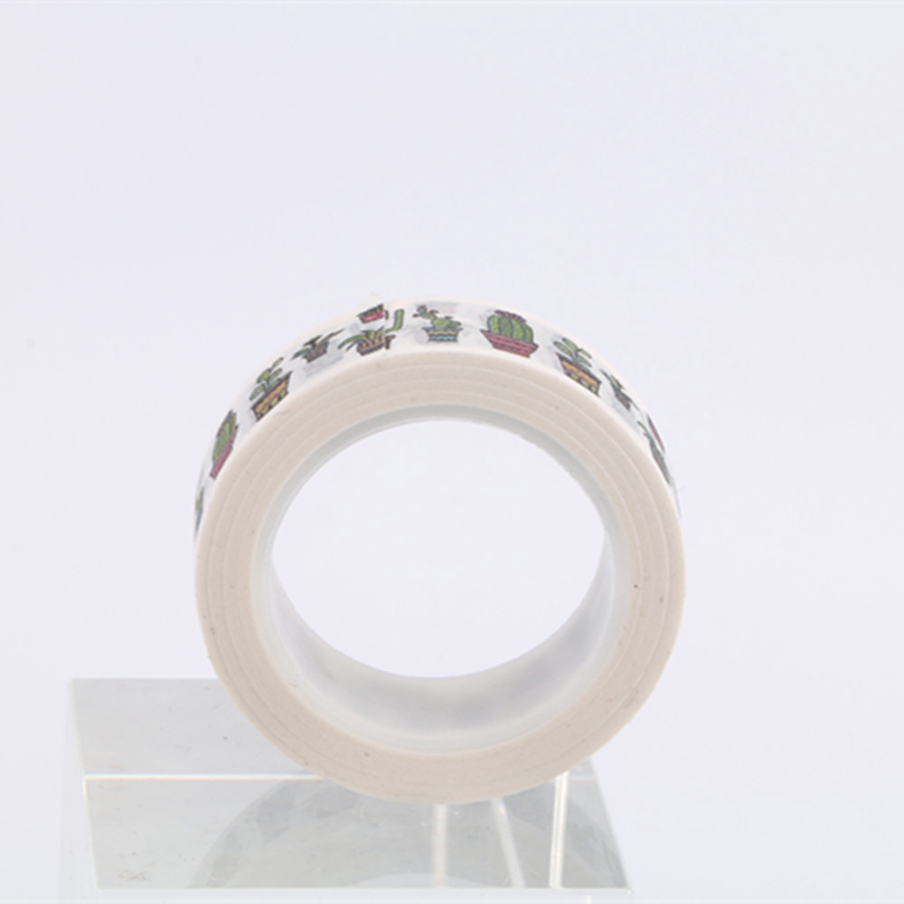 Cuộn Băng Dính Họa Tiết Cây Lá Trang Trí Đa Dụng Chất Lượng Cao