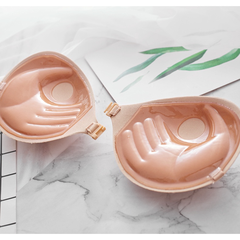 Miếng dán ngực nâng ngực tạo khe sexy, Áo dán ngực siêu dính tái sử dụng được nhiều lần LANIXA D0127