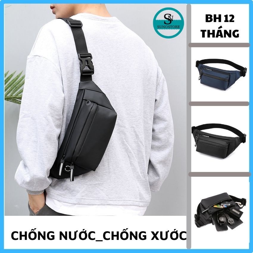 Túi đeo chéo nam nữ Unisex thời trang siêu nhẹ chống nước TCN04