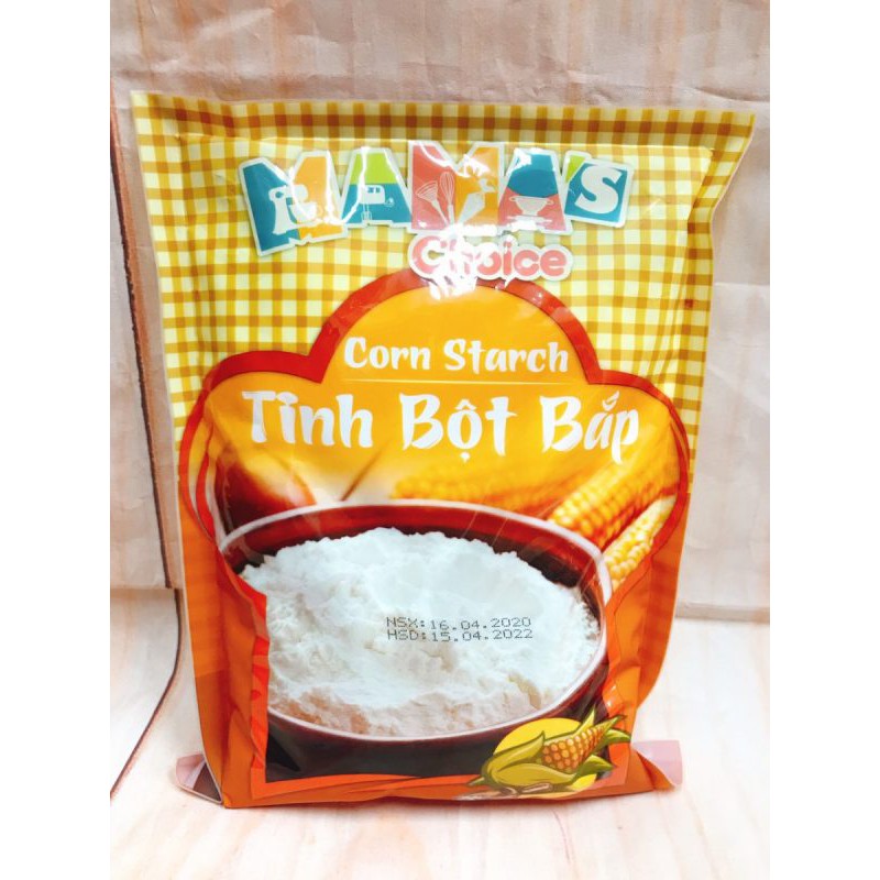Tinh bột bắp/ bột ngô Mama’s Choice gói 500g sản xuất từ 100% bắp nguyên chất