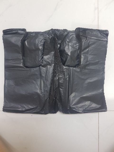 Túi Nylon đen 1kg - Túi gói hàng hóa, đựng rác