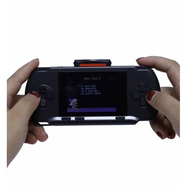 [HCM]Máy chơi game 8bit 300 games 3.2inch LCD RS80