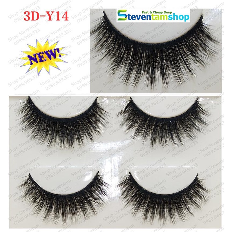 Lông mi chồn 3D mã số Y14