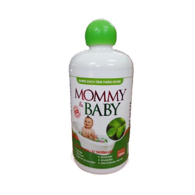 Sữa tắm gội thảo dược mommy &amp; baby 300ml