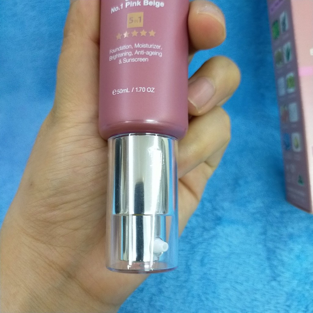 [5 IN1] Lanopearl BB Cream Kem Nền, dưỡng ẩm, làm sáng da, chống lão hóa, chống nắng làm hồng cho da | BigBuy360 - bigbuy360.vn