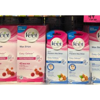 [Order Úc] Miếng dán tẩy lông body, mặt, nách Veet Wax