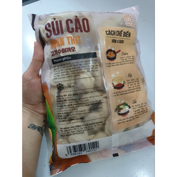 Sủi cảo nhân thịt 1kg