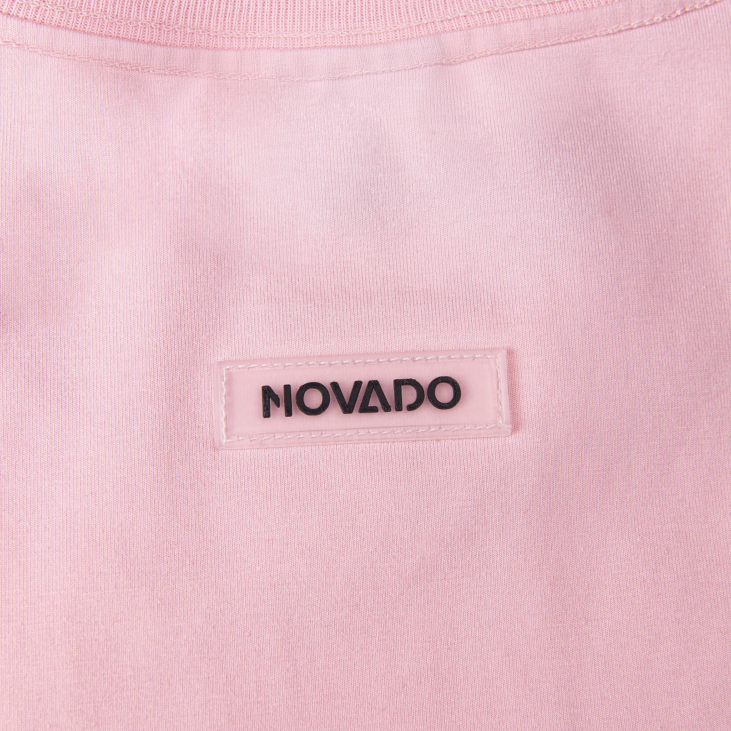 Áo Thun Unisex Local Brand Novado Fashion Basic Cotton 4 Chiều Nam / Nữ Form Rộng Thoáng Mát Hồng N18H-LG