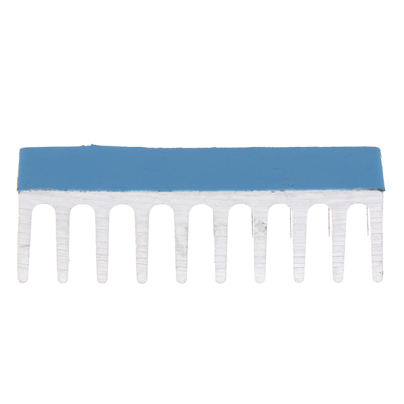 Set 10 Tấm Nhôm Tản Nhiệt 10x35 X 10mm Có Đệm Màu Xanh Dương Mới | BigBuy360 - bigbuy360.vn