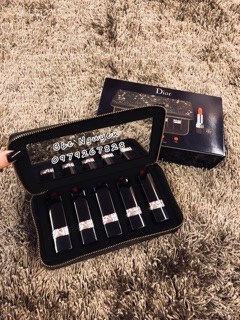 Tách set SON ROUGH DIOR fullsize + Clutch da siêu đẹp