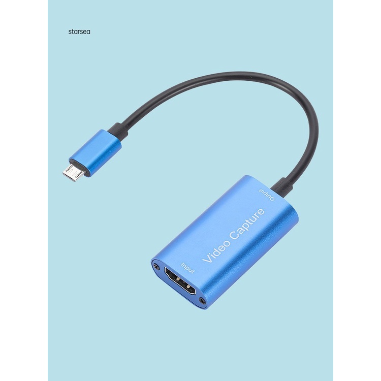 Đầu Chuyển Đổi Thẻ Video Hdmi Sang Micro Usb 4k Hd-Compatible Chống Sốc