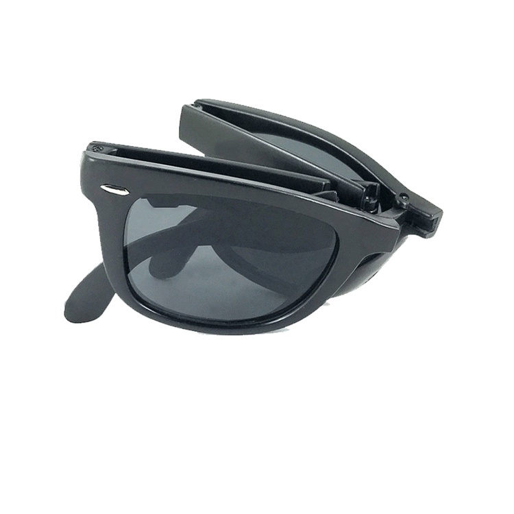 Kính Mát Đen Gập Gọn Chống Tia UV 2022 Thời Trang Cho Nam Nữ