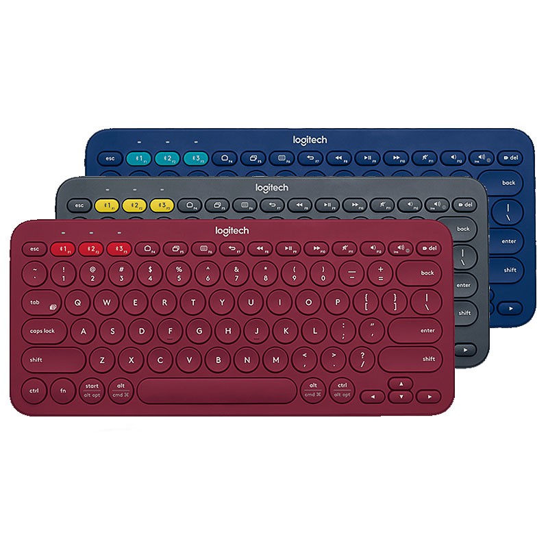 Bàn phím Logitech K380 Bluetooth (Grey và Blue - Chính hãng)