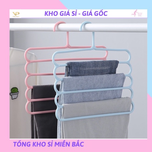 ❌GIÁ SỈ❌ Móc treo quần áo nhiều tầng bằng nhựa 88203