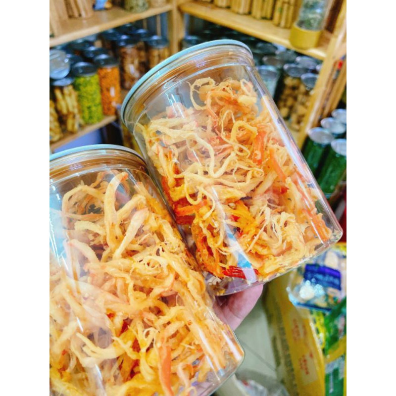 hủ pet-150gr mực sốt bơ tỏi