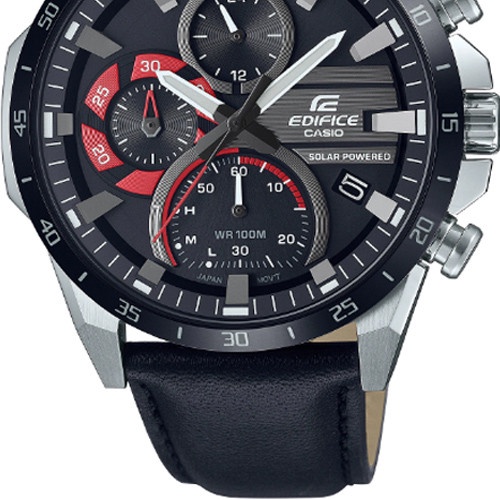 Đồng Hồ Nam Dây Da Chính hãng Casio EDIFICE EQS-940BL-1AV
