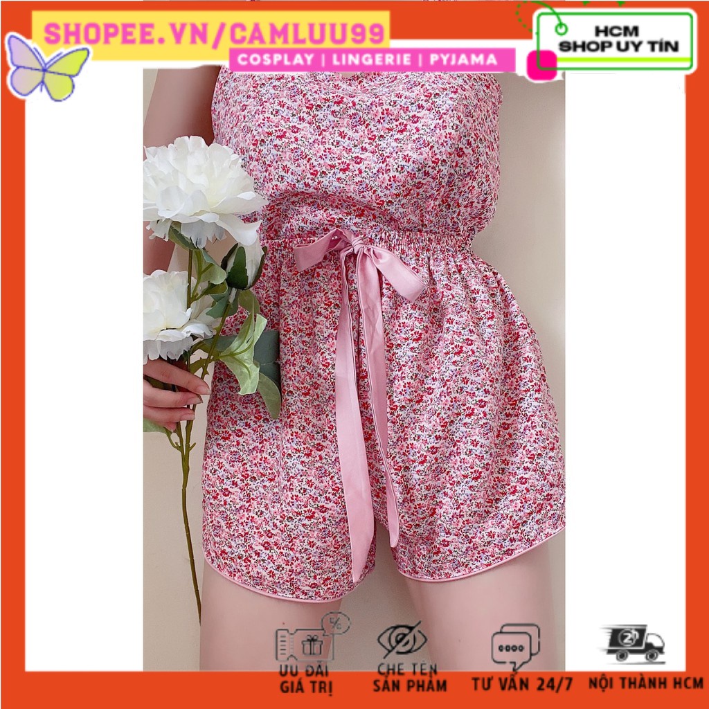 [BÁN CHẠY NHẤT] [45-68kg] ♥️HOA NHÍ ♥️ [SX777] Đồ bộ mặc nhà dễ thương - CAMLUU99