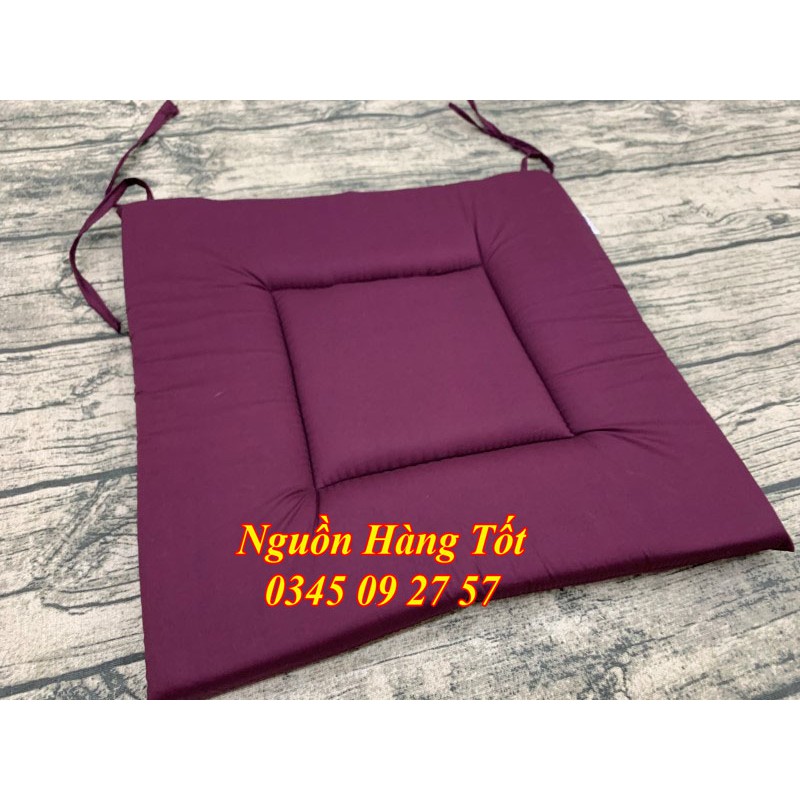 Nệm Ngồi Bệt 40x40x3cm Nệm Ngồi Vuông Đa Năng Nhỏ Gọn Tiện Dụng 16 Màu Sắc