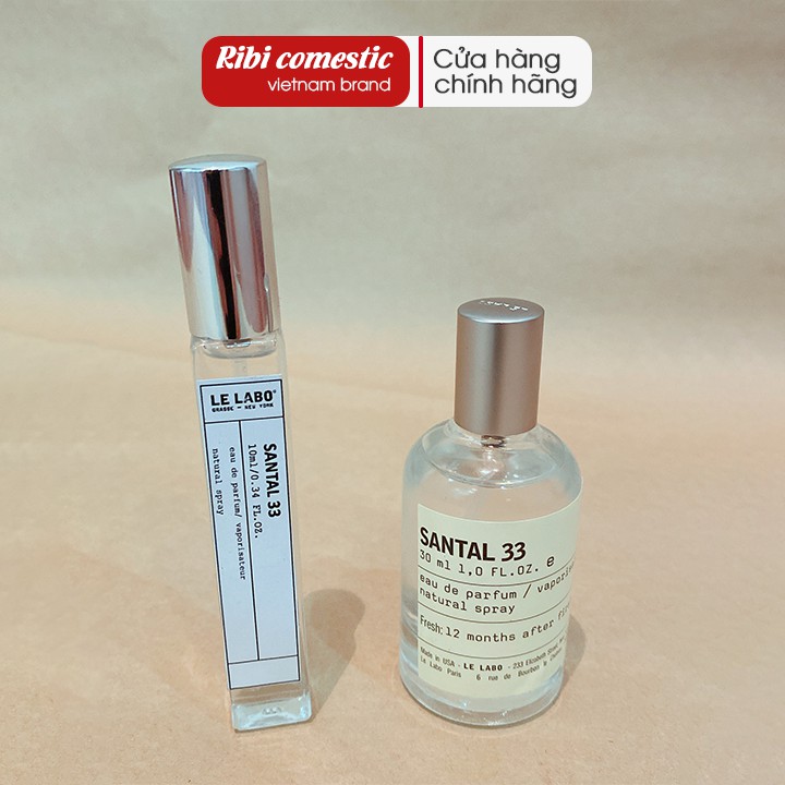 Nước hoa Le Labo Santal 33 30ml unisex Hương thơm của xưởng gỗ độc đáo | BigBuy360 - bigbuy360.vn