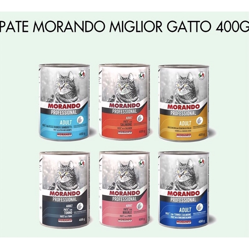 Pate cho mèo morando professional.