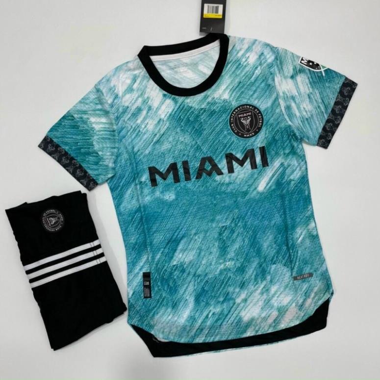 8.8 Sét Quần-Áo Bóng Đá 2022⚽️Bộ áo đấu MIAMI,Xanh loang mới nhất👉Vải mè thái thấm hút mồ hôi ( Rẻ Vô Địch)