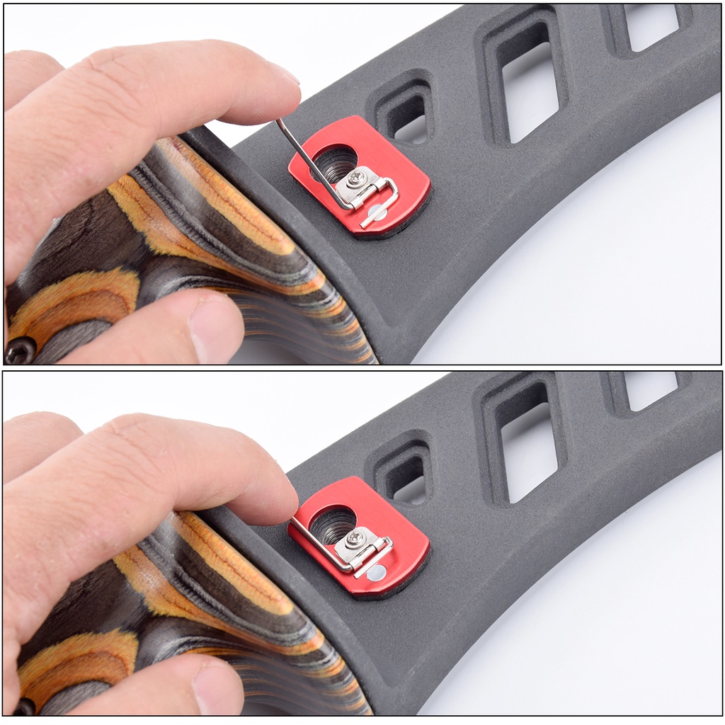 1pcs Mũi Tên Còn Lại Thép Không Gỉ Từ Mũi Tên Res Phải Hoặc Trái Tay Đối Recurve Bow