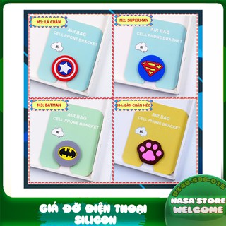 🏅🏅 GIÁ ĐỠ CẦM TAY SILICON ĐIỆN THOẠI HÌNH THÚ bracket silicon